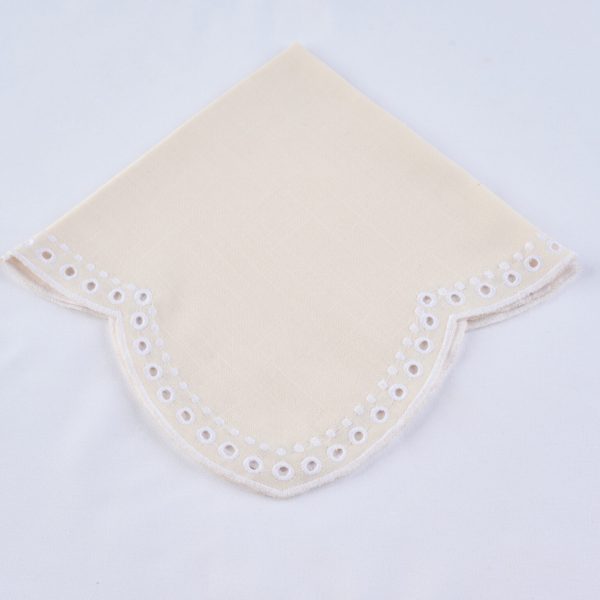 Scaloppini Napkin | Ivory