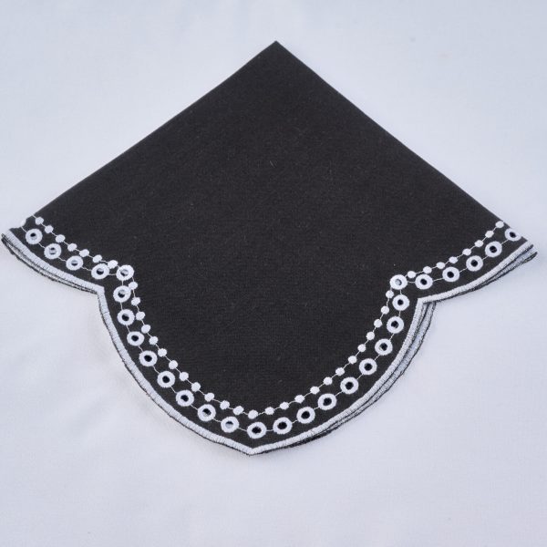 Scaloppini Napkin | Black