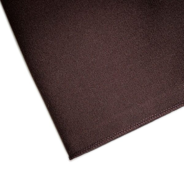 FLC Spun Poly Overlocked Napkin | Brown