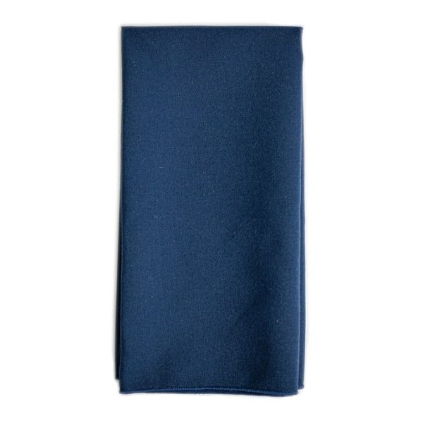 FLC Spun Poly Overlocked Napkin | Navy